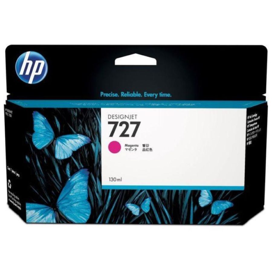 Hp 727 cartuccia inkjet magenta 130ml per designjet t 1500 / designjet t 920 / designjet t 1500 ps / designjet t 920 ps