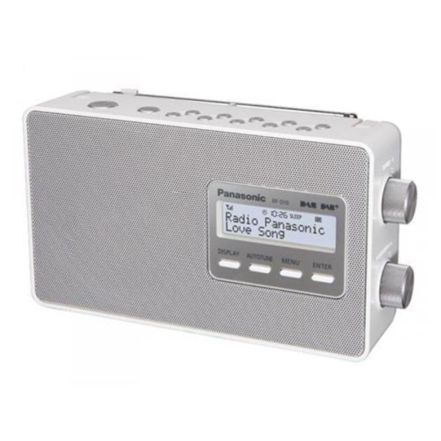 Panasonic rf-d10 radio digitale dab e dab+ diffusore da 10cm