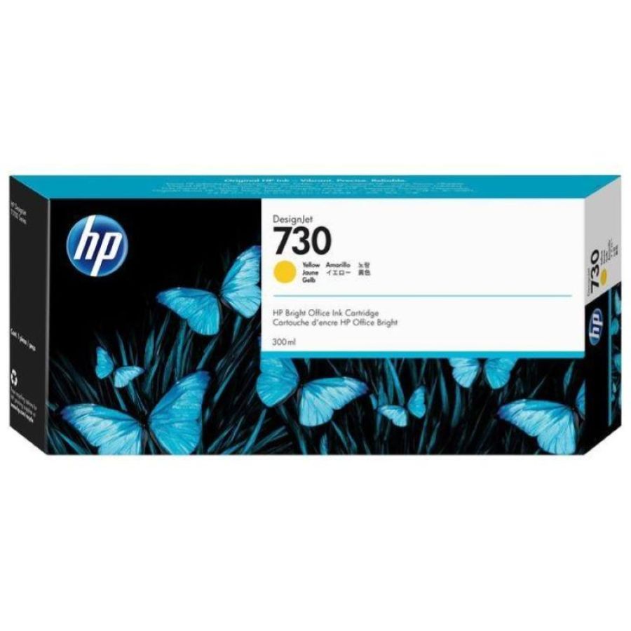 Hp 730 cartuccia ink-jet 300 ml giallo