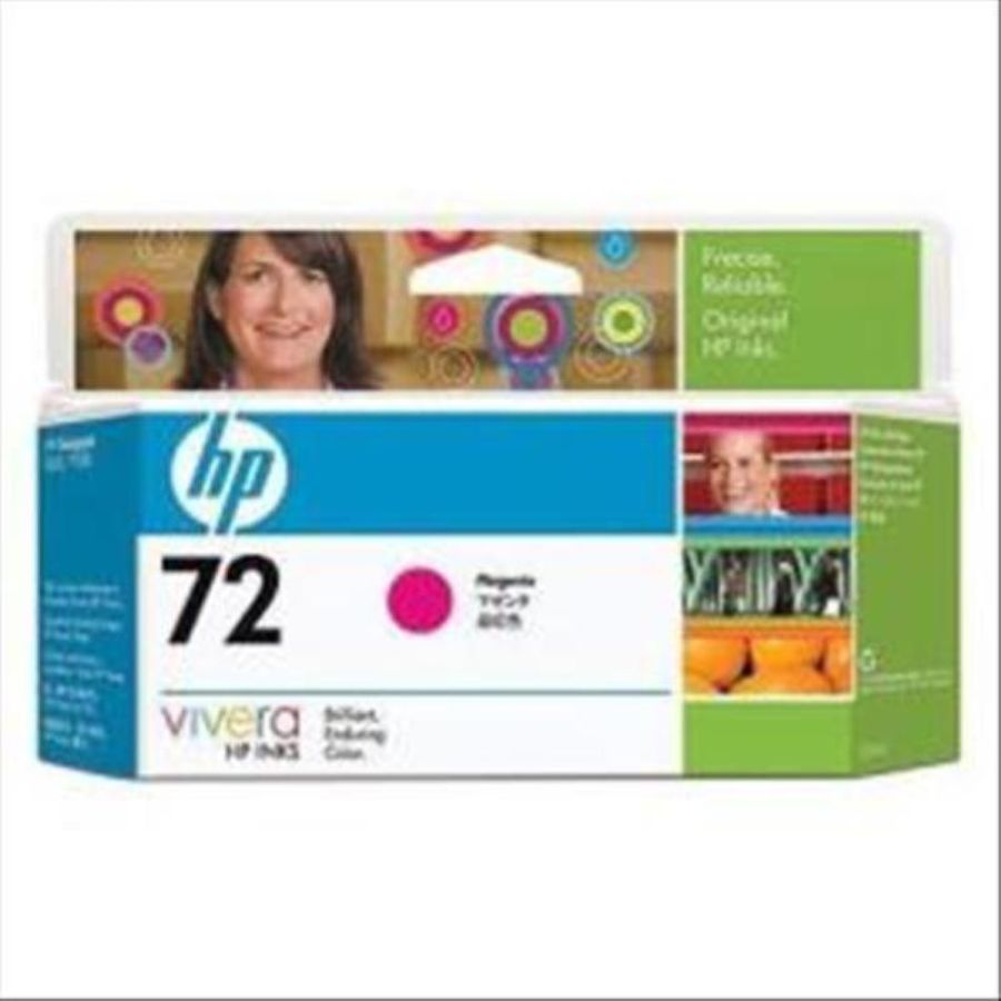 Hp 72 cartuccia magenta per stampanti hp ink jet (c9372a)