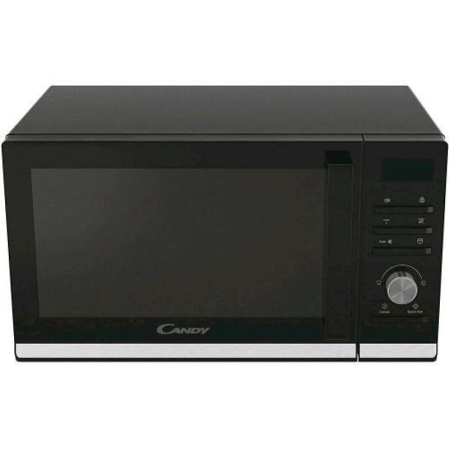 Candy cmga20tndb forno a microonde + grill 20 lt 1250 w 6 livelli di potenza 8 funzioni piatto 25.5cm autopulente nero