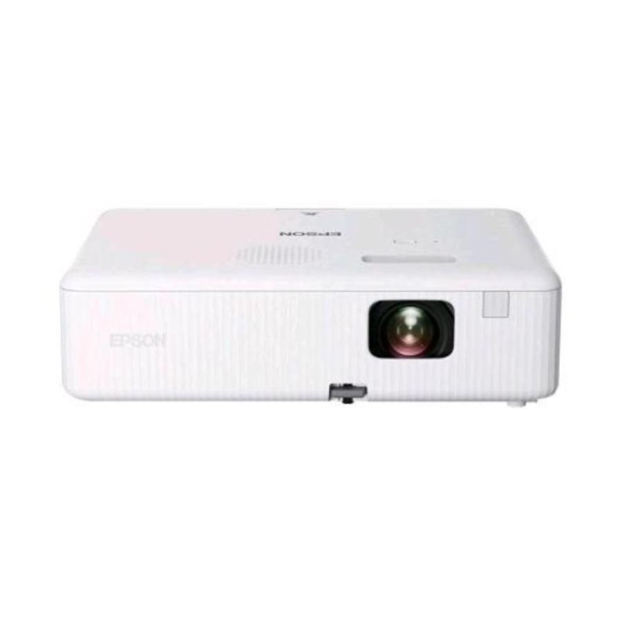 Epson co-w01 videoproiettore 3000 ansi lumen 3lcd wxga connessione usb/hdmi correzione trapezoidale interfaccia audio/video mhl altoparlante proiezione fino 378 bianco
