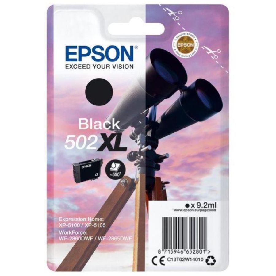 Epson 502xl cartuccia d`inchiostro alta capacita` nero