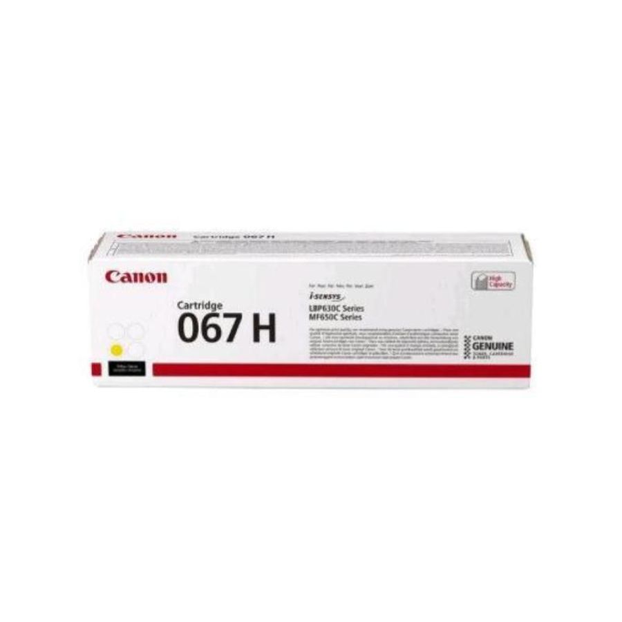 Canon 067h toner originale giallo