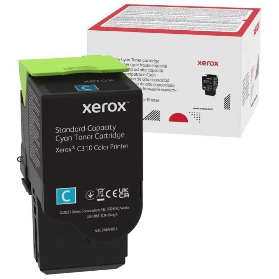 Xerox c310 toner ciano capacita` standard per c310/dni, c310/dnim, c310v_dni, c315/dni, c315v_dni 2.000 pagine