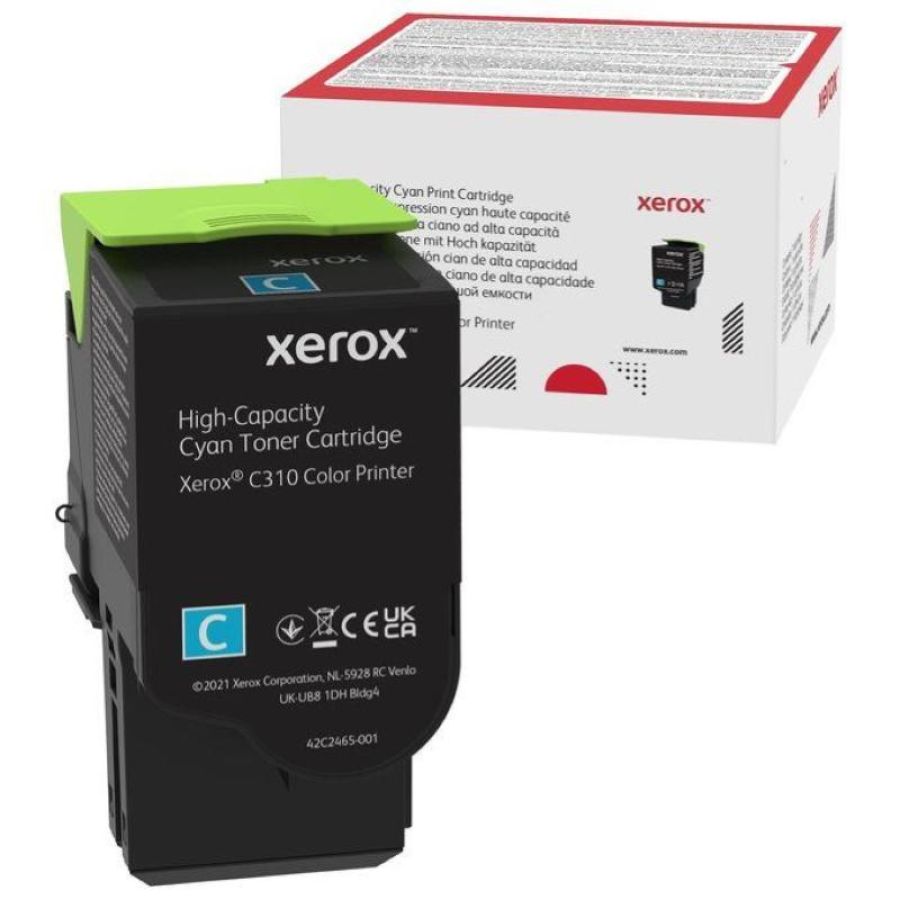 Xerox c310 toner ciano alta capacita` 5.500 pagine