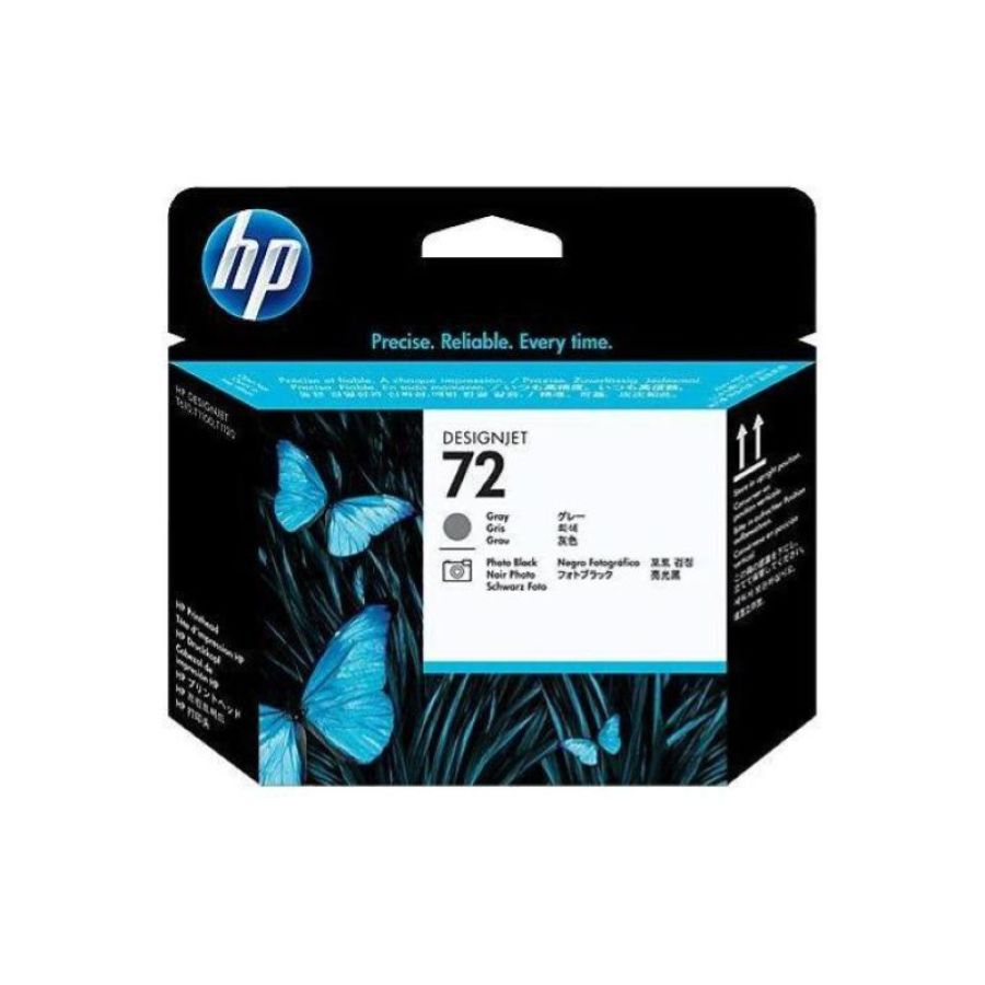 Hp 72 testina grigio chiaro e nero fotografico