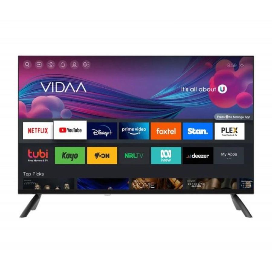 Tv led 32 aktv3234s hd smart tv vidaa wifi dvb-t2