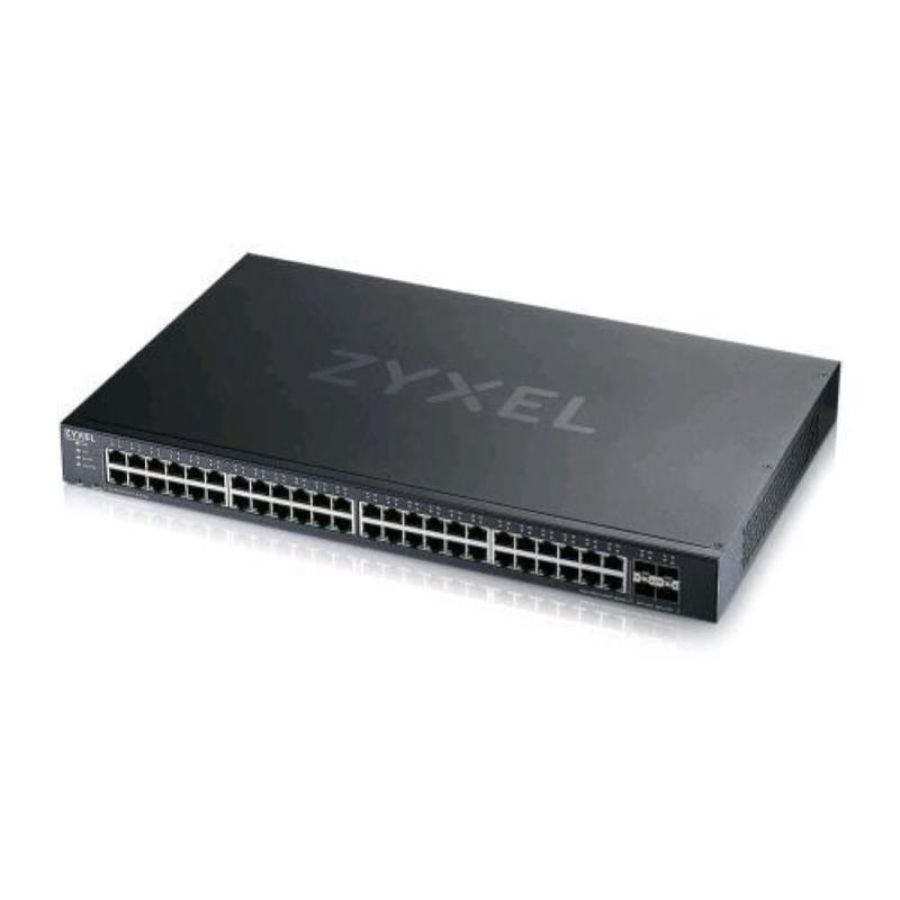 Zyxel xgs1935-52 switch smart managed ethernet gigabit 48 porte 4 sfp+ 10g nebula