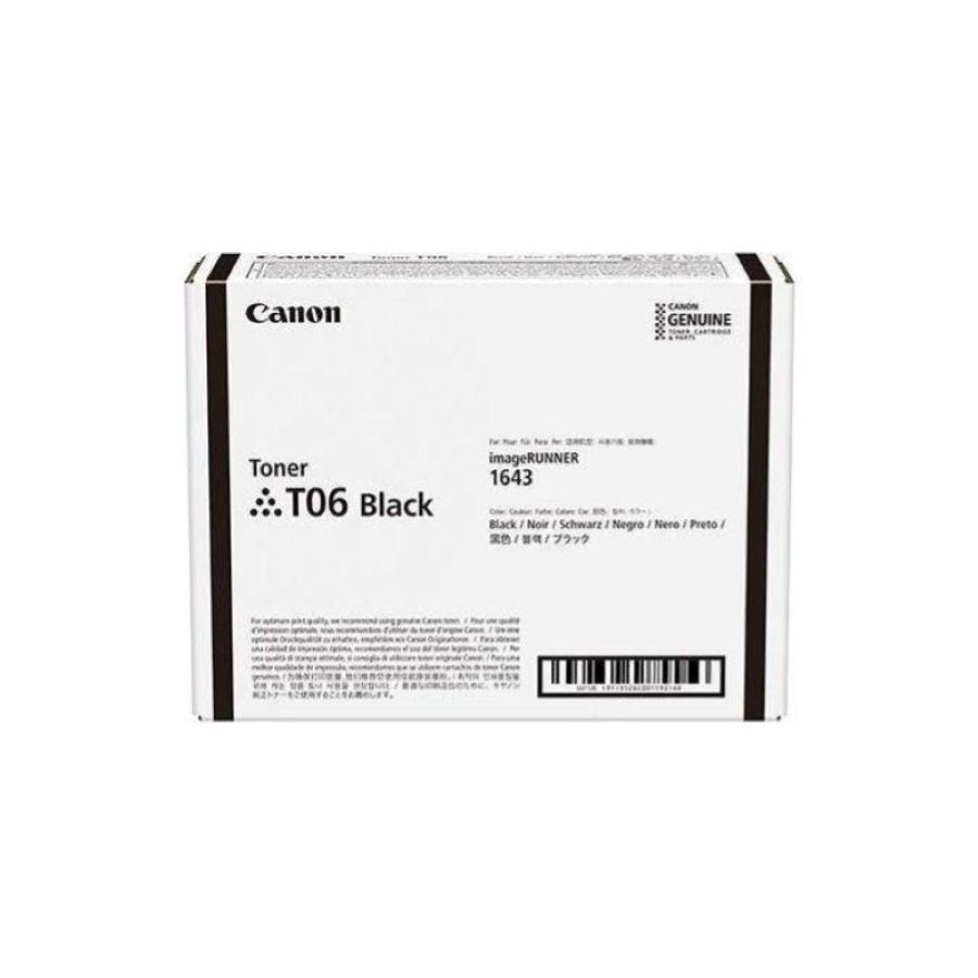 Canon t06 toner nero laser-jet ir 1643i / 1643if / i-sensys x 1643p 20.500 pagine