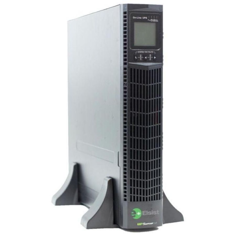Elsist ups server 2.0 2000va-1350w on-line rack-tower con lcd-display