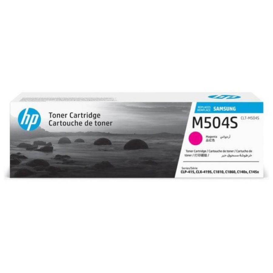 Hp samsung clt-m504s magenta originale cartuccia toner (su292a)