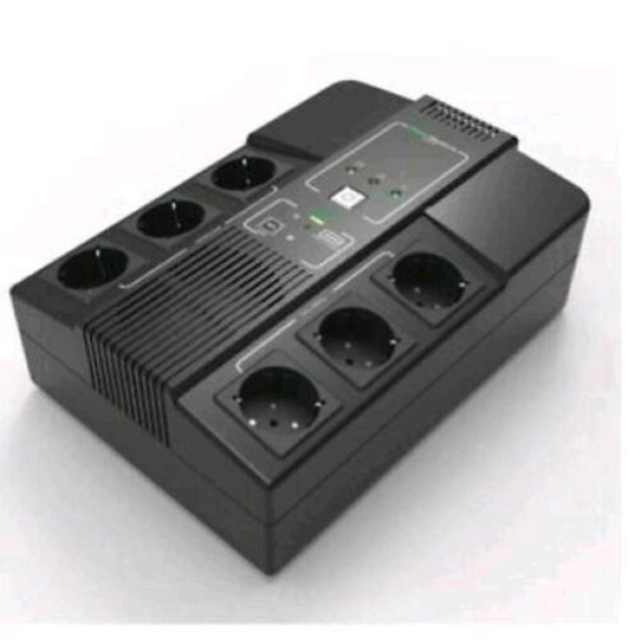 Elsist multistation 1000 a multipresa 3 prese ups 1000va 3 prese+rj45 filtrate +usb xcharger +usb