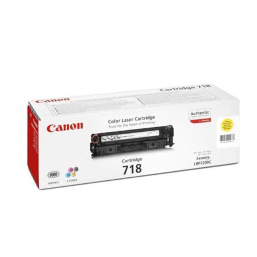Canon 718 y toner giallo lbp 7200 cdn pg2900 durata 2.900 pagine