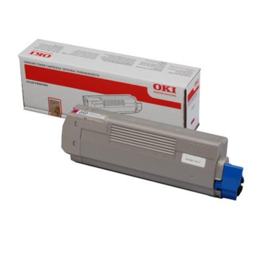 Oki 44315306 cartuccia toner magenta per c610dn, 610dtn, 610n 6.000 pagine