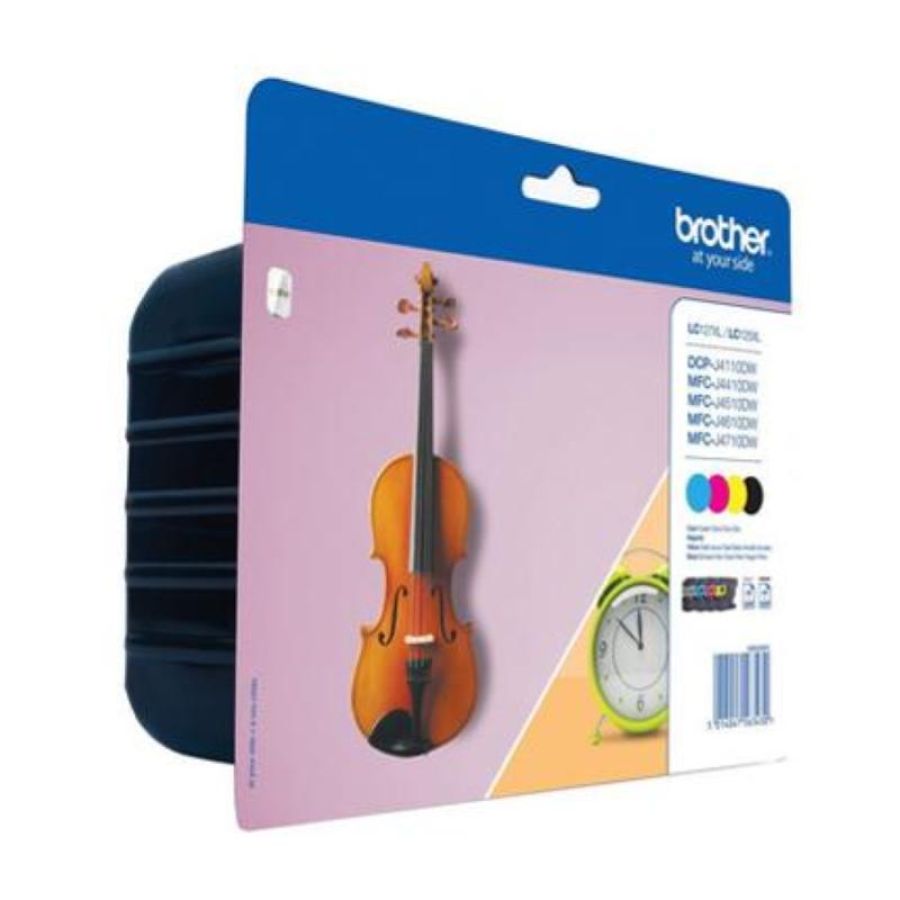 Brother multipack lc-127xlvalbp - cartuccia ink nero + giallo + magenta + ciano