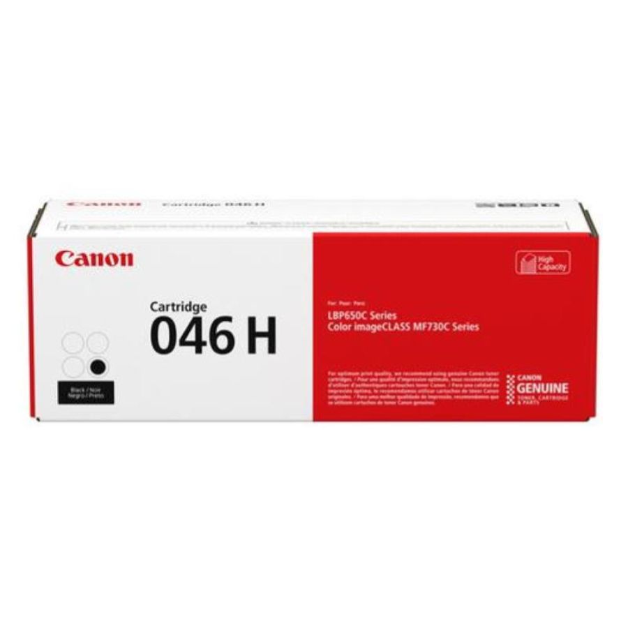 Canon 046 h toner nero alta resa per imageclass lbp654, mf731, mf733, mf735; i-sensys lbp653, lbp654, mf732, mf734, mf735 6.300 pagine