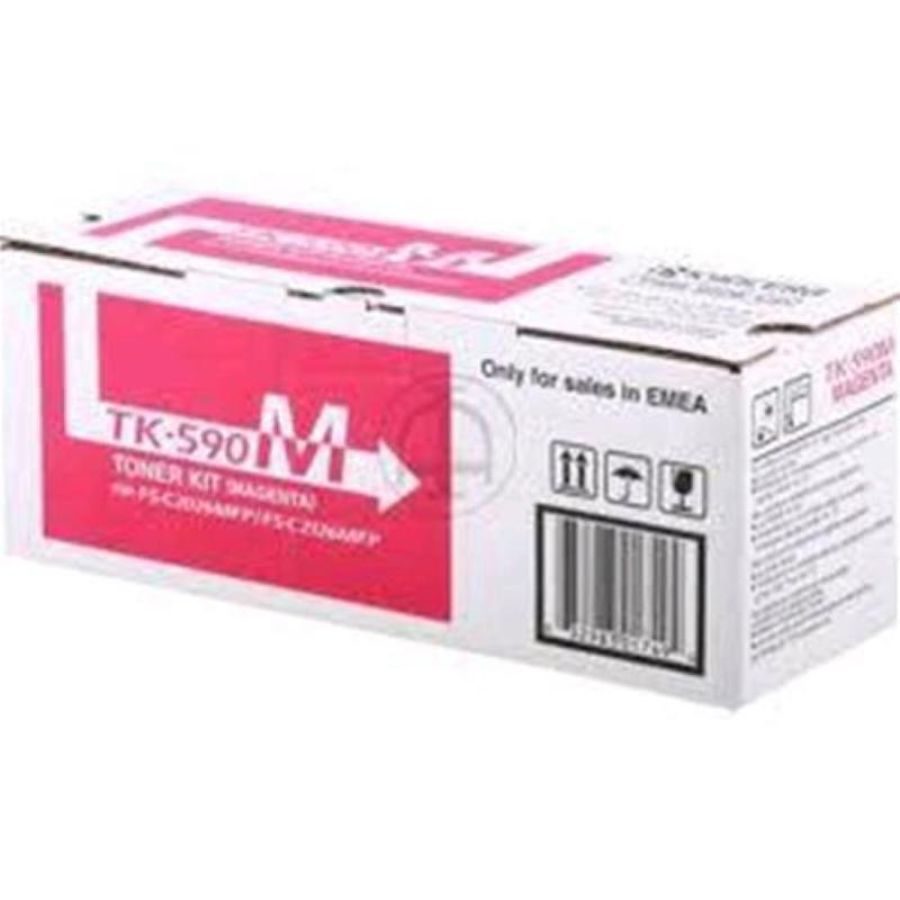 Kyocera mita tk590m toner magenta per fs-c2026mfp/fs-c2126mfp