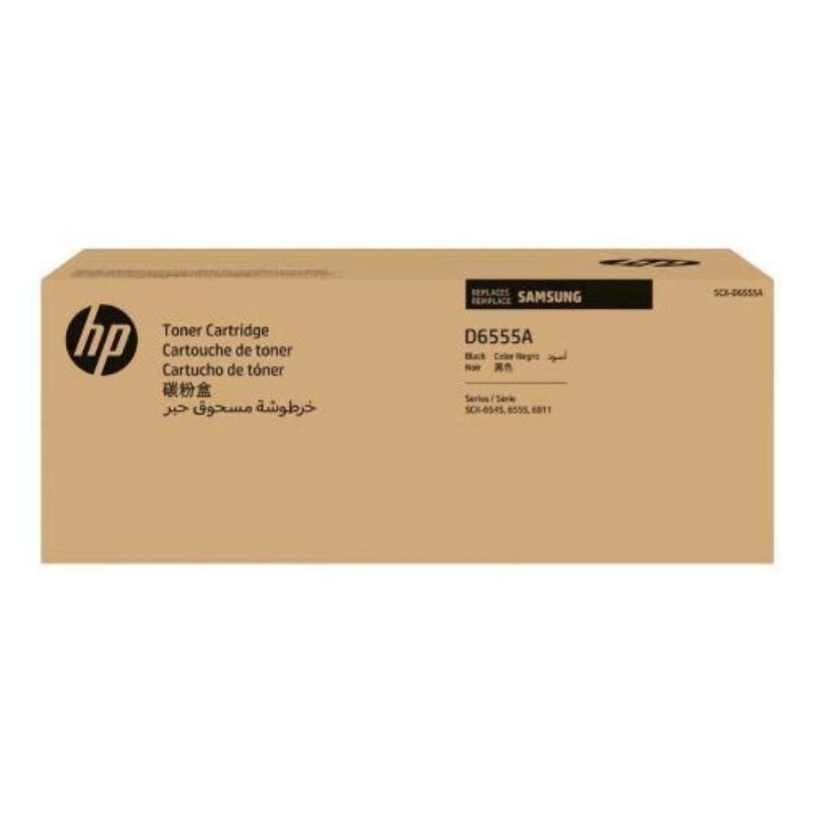 Samsung scx-d6555a/els toner nero per scx-6545, scx-6555, scx-6811, sl-m5370 25.000 pagine