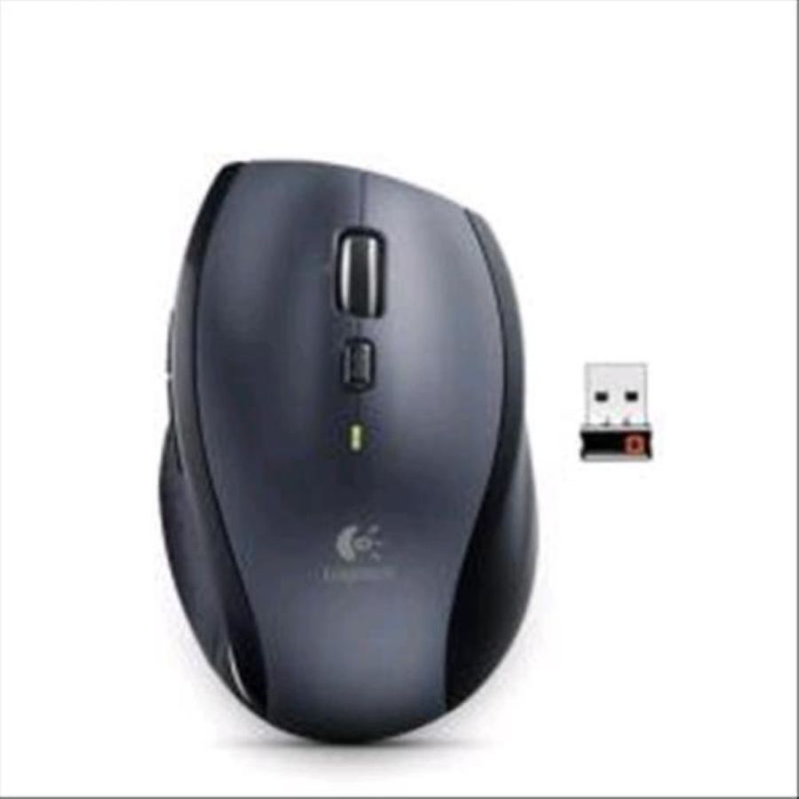 Logitech 705 marathon mouse wireless, ricevitore usb unifying 2,4 ghz, 1000 dpi, 5 pulsanti programmabili, durata batteria di 3 anni, compatibile con pc, mac, laptop, chromebook - nero