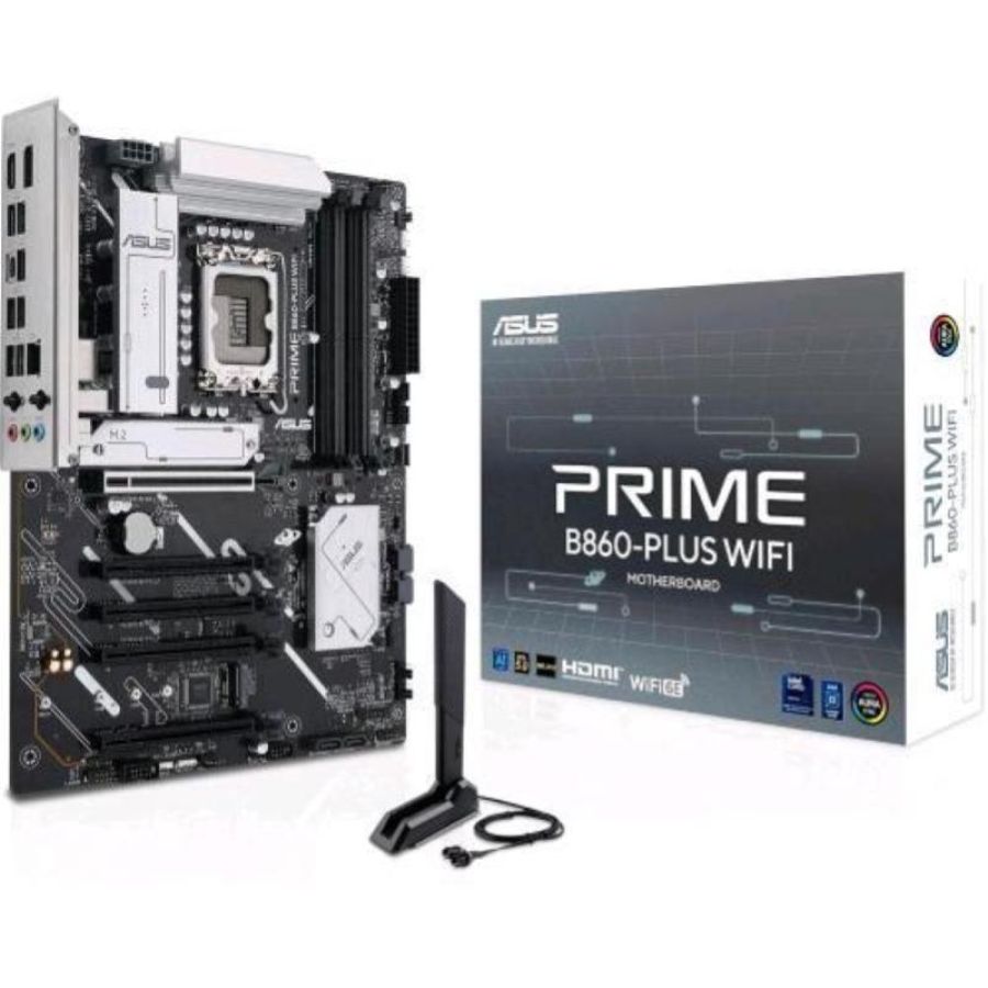 Asus prime b860-plus wi-fi 6e intel b860 lga 1851 (socket v1) atx