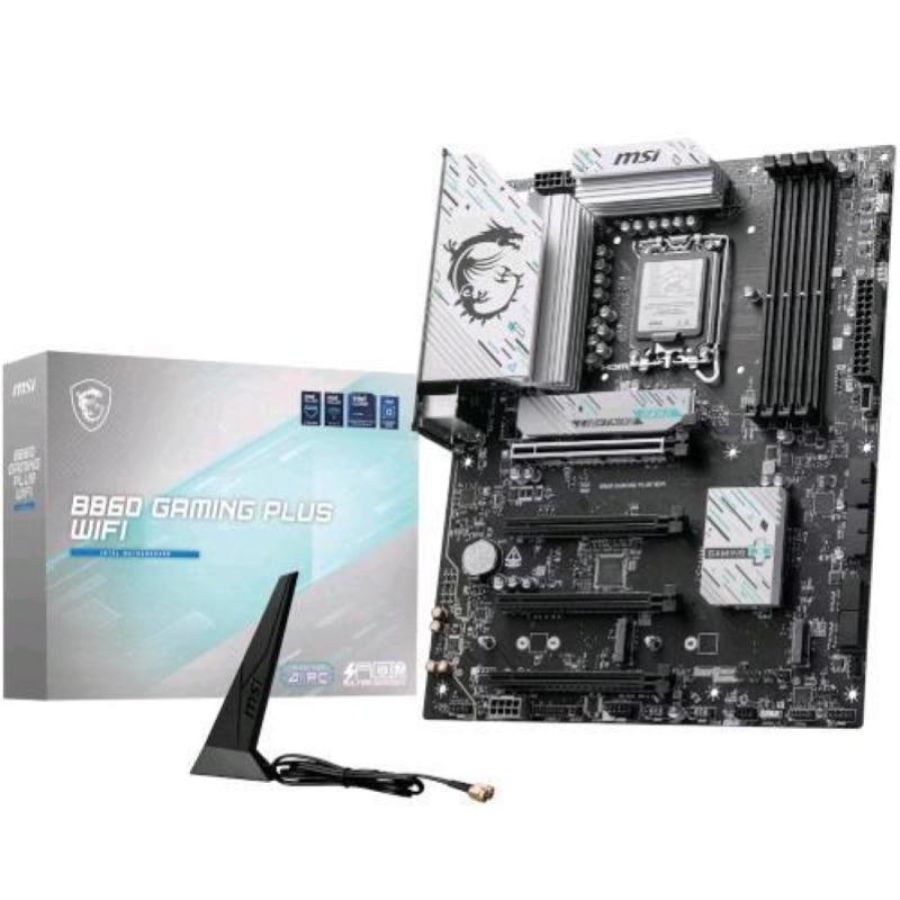 Msi b860 gaming plus wi-fi 7 lga 1851 ddr5 atx