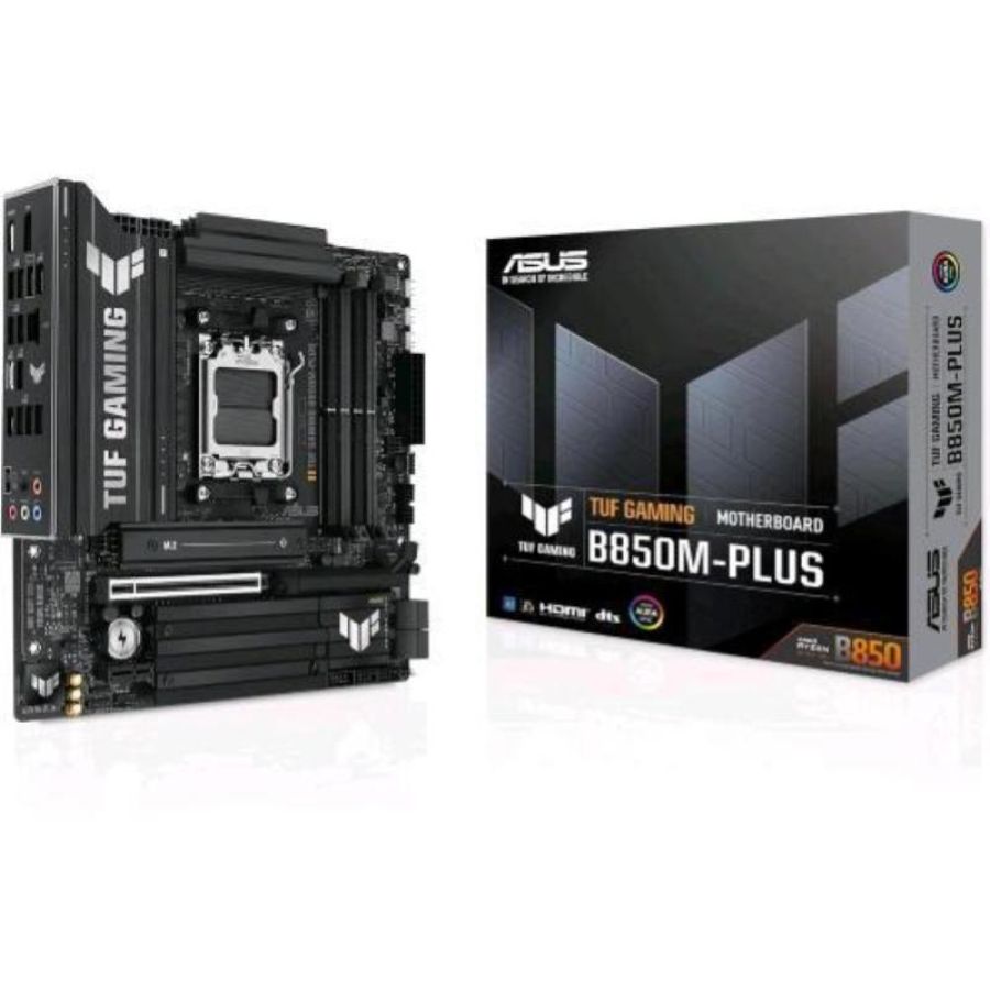 Asus tuf gaming b850m-plus amd b850 socket am5 micro atx