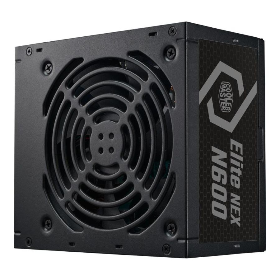Cooler master elite nex n600 alimentatore 240v 600w atx 24-pin pfc attivo nero