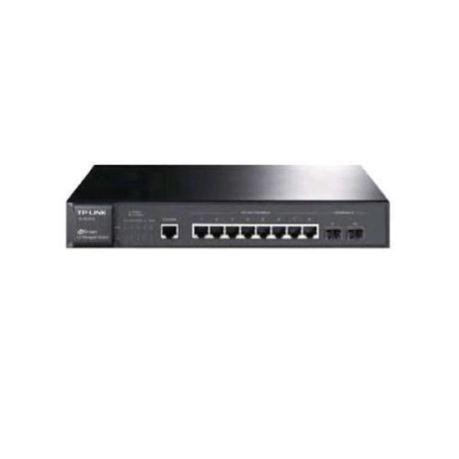Tp-link 10-port gbit l2 mgd switch 8 1000mbps rj45 port