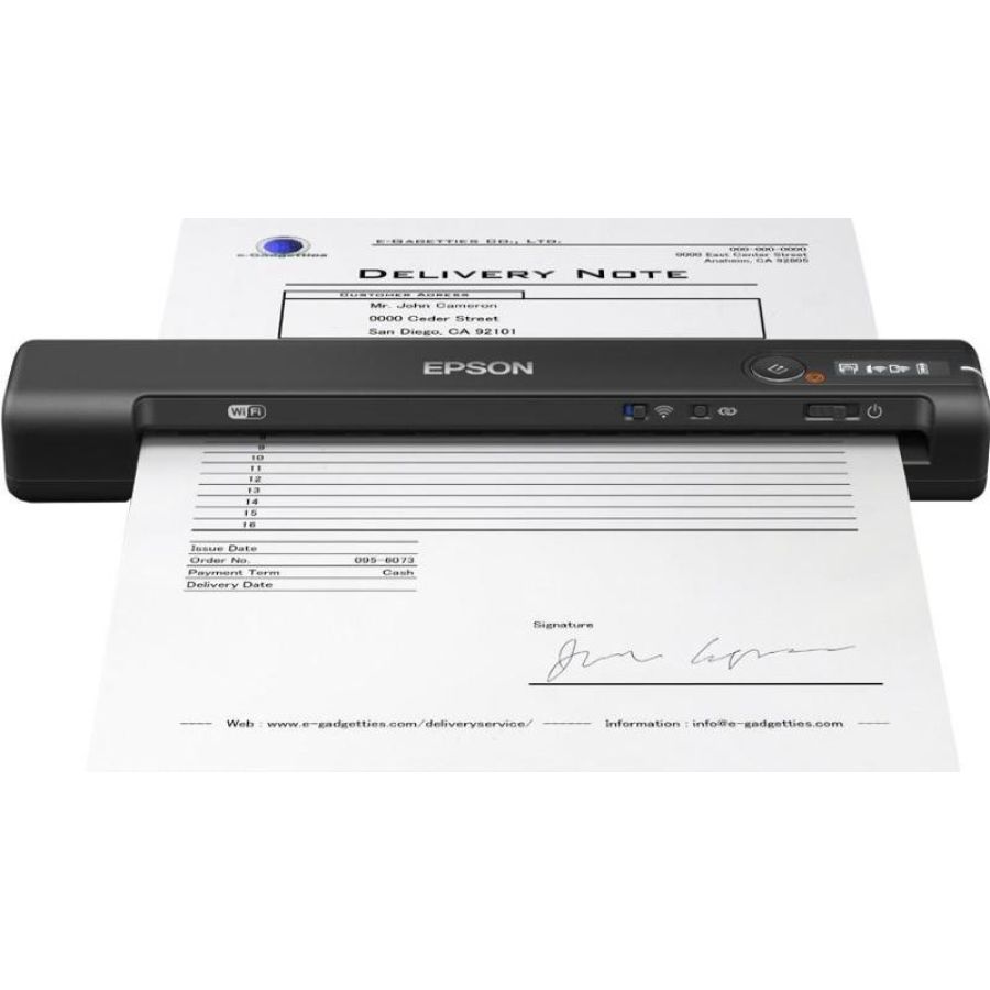 Epson workforce es-60w scanner a4 wi-fi 600 x 600 dpi