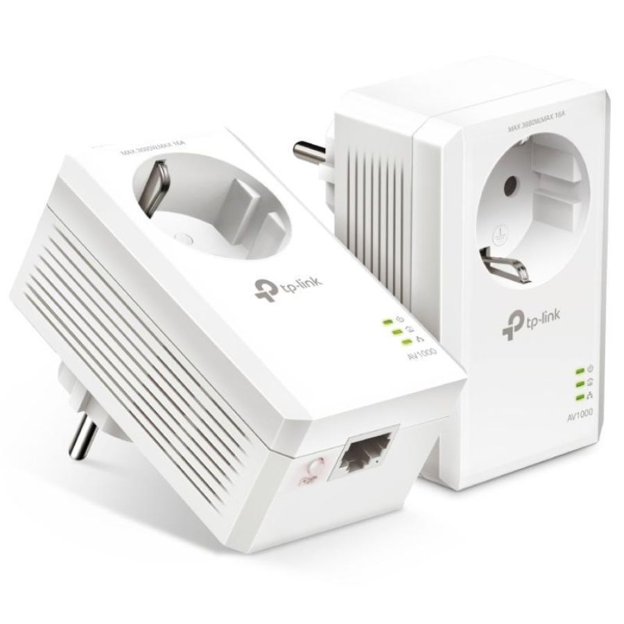 Tp-link tl-pa7017p kit - powerline 2pz lan - av1000