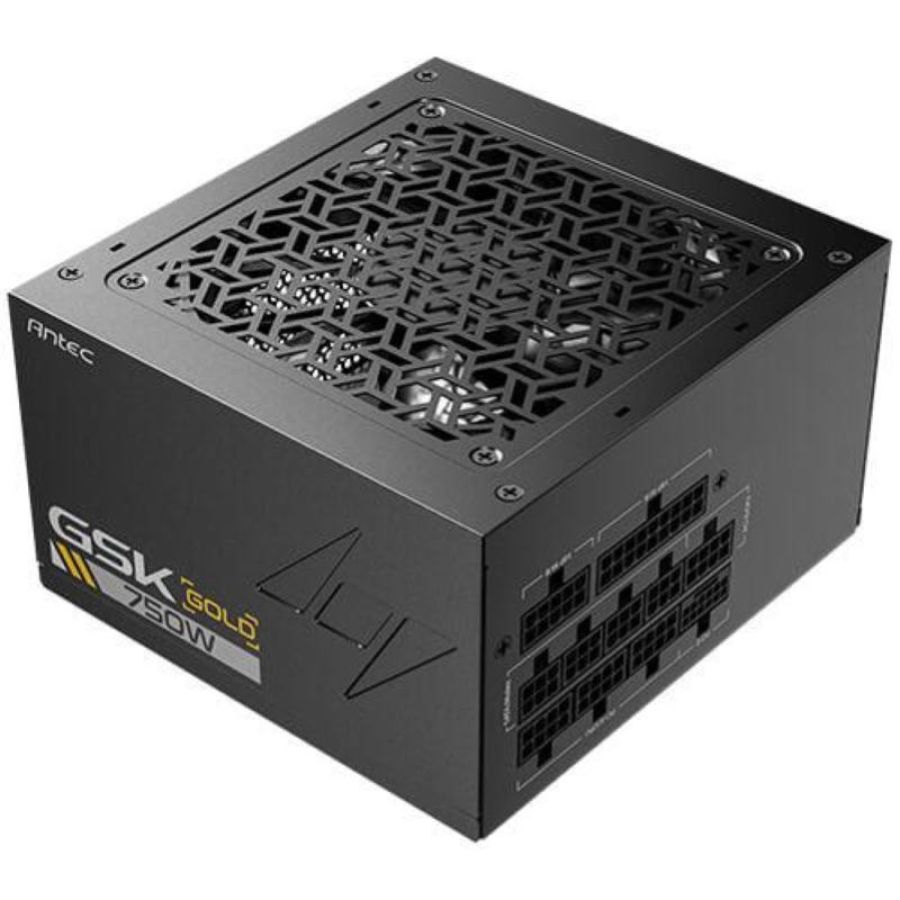 Antec gsk750 ec alimentatore 750 w atx 3.1 80 plus gold pfc attivo modulare nero
