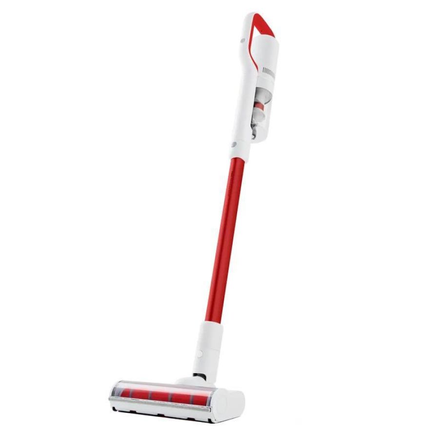 Roidmi x15 aspirapolvere scopa elettrica ciclonica cordless senza filo senza sacco filtro hepa bianco rosso