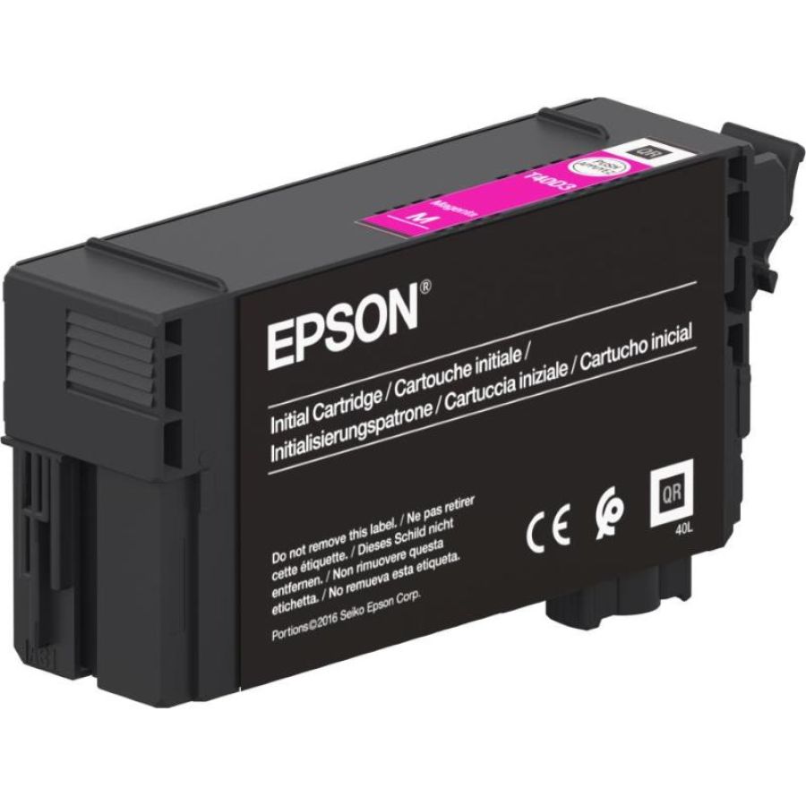 Epson ultrachrome xd2 magenta t40d340 50ml cartuccia d`inchiostro originale