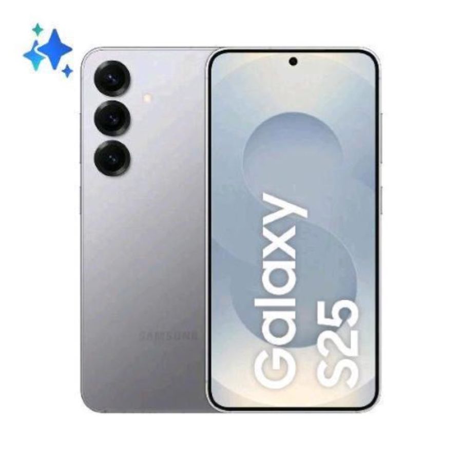 Samsung s931 galaxy s25 5g dual sim ai 6.2 octa core 256gb ram 12gb 5g italia silver shadow