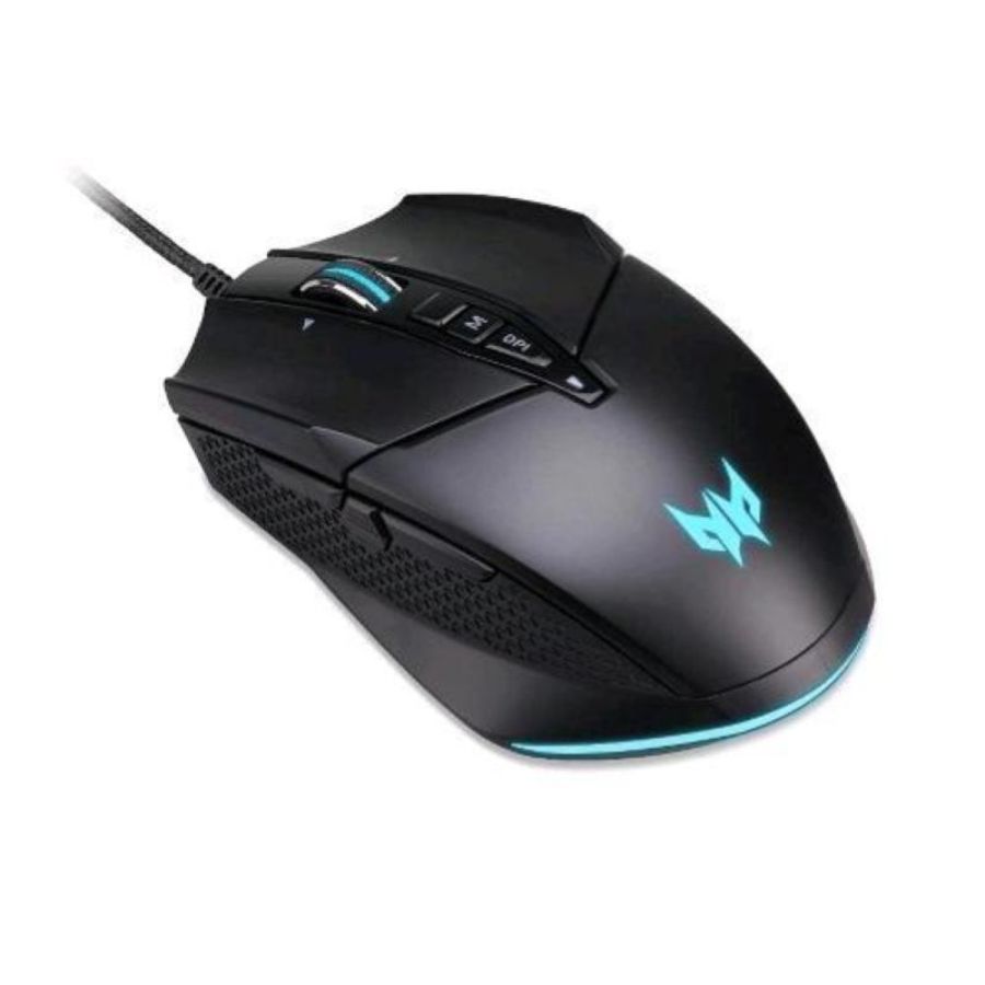 Acer predator cestus 335 mouse ottico gaming rgb 19.000 dpi 10 tasti programabili usb ambidestro nero
