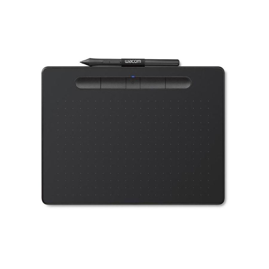 Wacom intuos m bluetooth tavoletta grafica nero 2540 lpi (linee per pollice) 216 x 135 mm usb/bluetooth