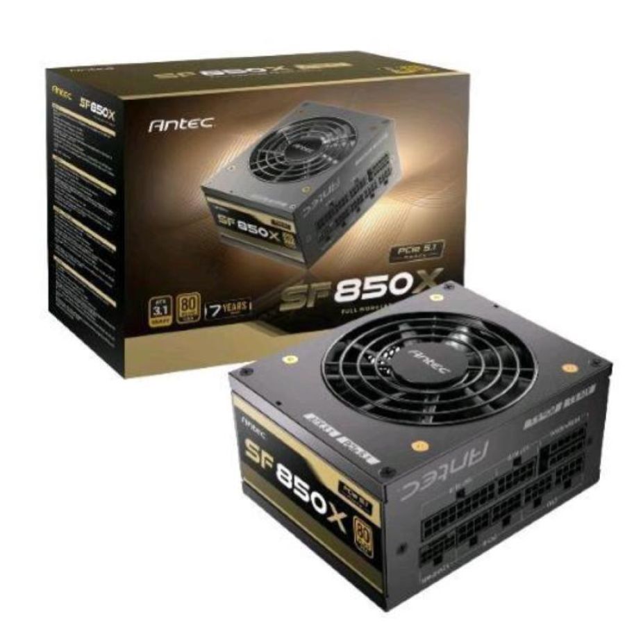 Antec sf850x-ec alimentatore 850 w 80 plus gold pfc attivo sfx 4.1