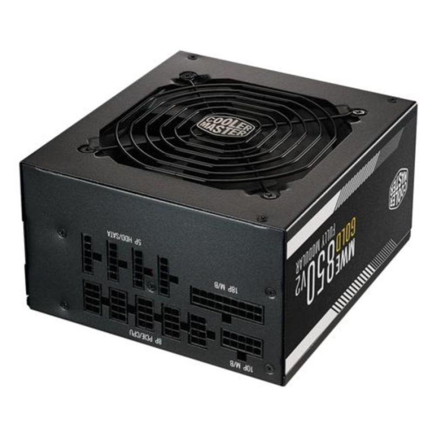 Cooler master mwe gold 850 v2 alimentatore atx 3.1 850w modulare 80 plus gold nero