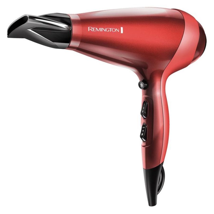 Remington ac9096 asciugacapelli professionale silk, 2400 w, griglia interna in ceramica infusa dalle proteine della seta