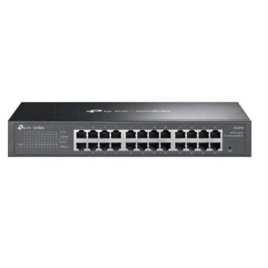 Tp-link omada es224g switch gigabit 24 porte rj45 10-100-1000 mbps rack 19``