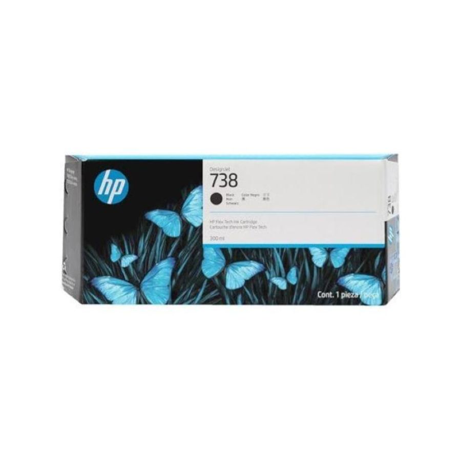 Hp 738 cartuccia nero 300 ml designjet t950