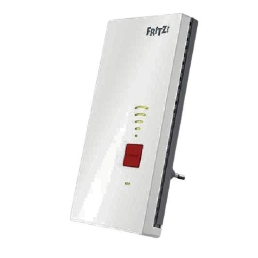 Avm fritz! repeater 2400 international ripetitore-estensore segnale wifi ac+n dual band mesh 1x gigabit-lan wps