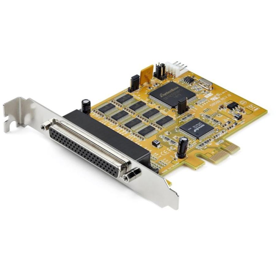 Startech.com scheda seriale pci express a 8 porte - scheda adattatore seriale pcie rs232 - scheda di espansione/controller card