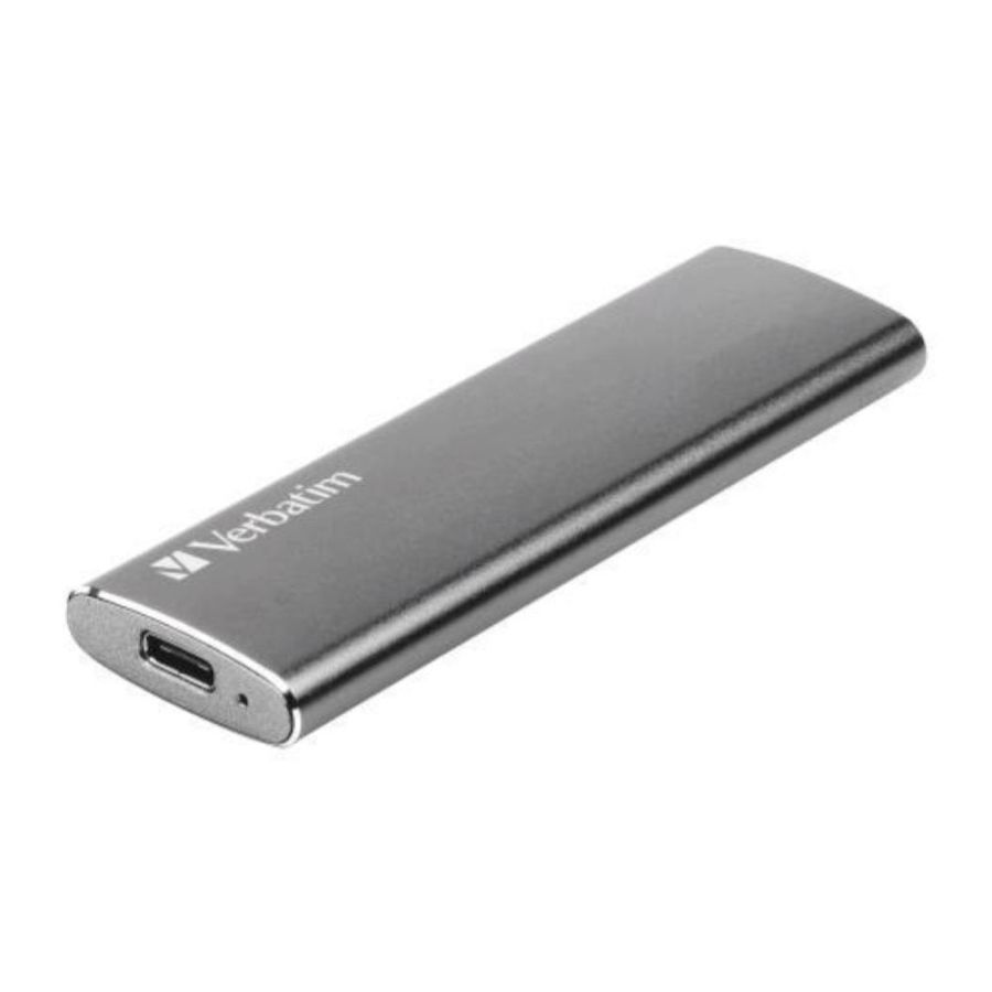 Verbatim vx500 ssd esterno 1tb usb-c 3.2 gen 2 (3.1 gen 2) lettura 500 mb/s - scrittura 440 mb/s argento