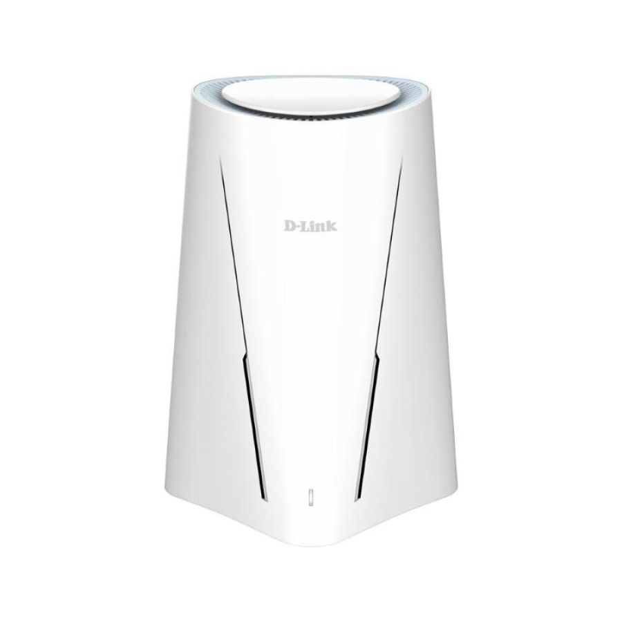 D-link g530 5g nr ax3000 wi-fi 6 router portatile 5g 3.4 gbps gigabit wan e porte lan, wan failover, wpa3, vpn, vlan bianco
