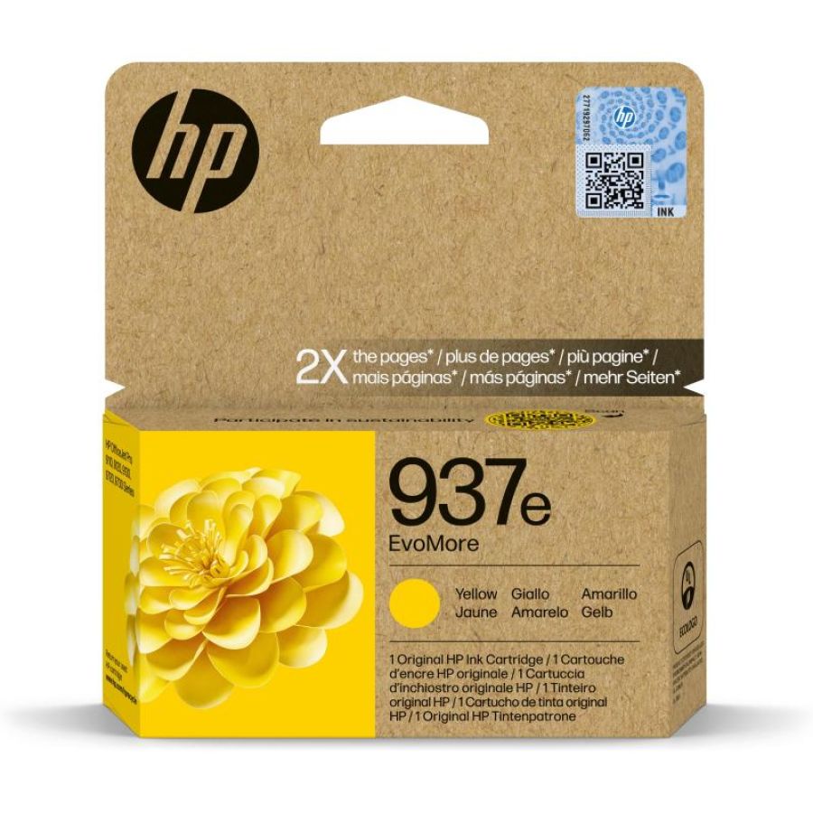 Hp inc ink hp 937e giallo officejet pro 91 20 1650pag
