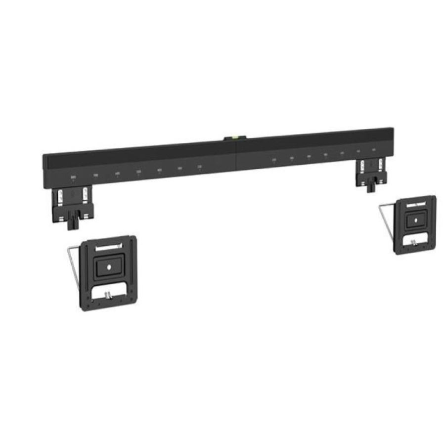 Staffa braccio supporto a parete (rdm s17) ultraslim per tv da 43 a 100