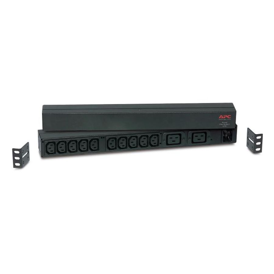 Apc rack pdu basic 1 u 16a 230v unità di distribuzione dell\`energia (pdu) 12 presa(e) ac 0u/1u nero