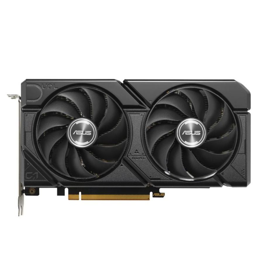 Asus radeon rx 7600 dual-rx7600-o8g-evo oc edition 8gb gddr6 pci express 4.0 - dual fan 1 x hdmi 3 x displayport
